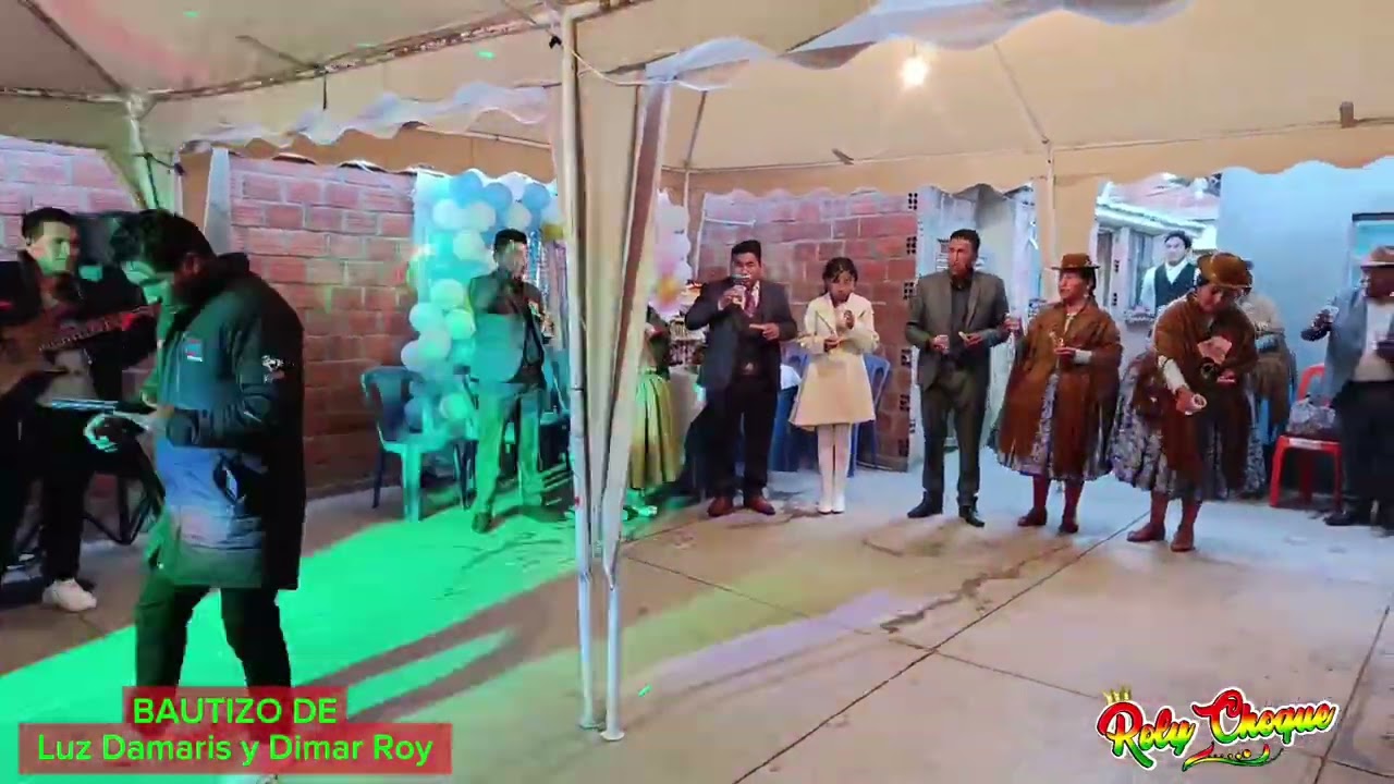 AGRUPACIÓN LOS MISMOS EN VIVO EN SU BAUTIZO DE LUZ DAMARIS Y  DIMAR ROY 2025   