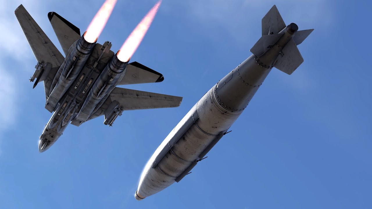 JDAM vs SPAA in Ground RB | F-14B Tomcat (War Thunder)