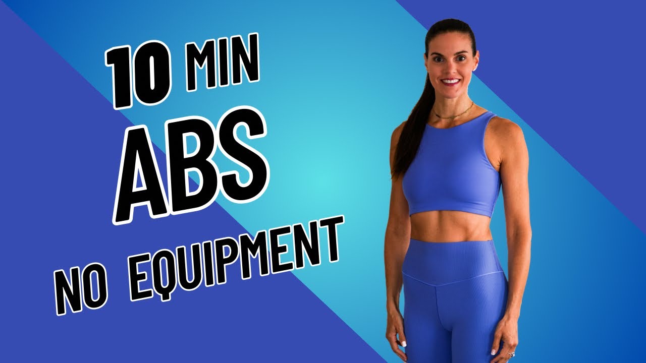 10 MIN • THIS AB WORKOUT GETS RESULTS • NO EQUIPMENT • HOME WORKOUT
