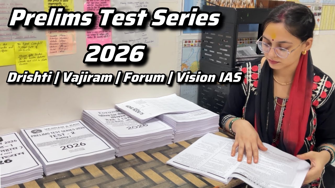 Prelims Test Series 2026 Review | Drishti vs Vajiram vs Forum vs Vision IAS | Best Test Series 2026