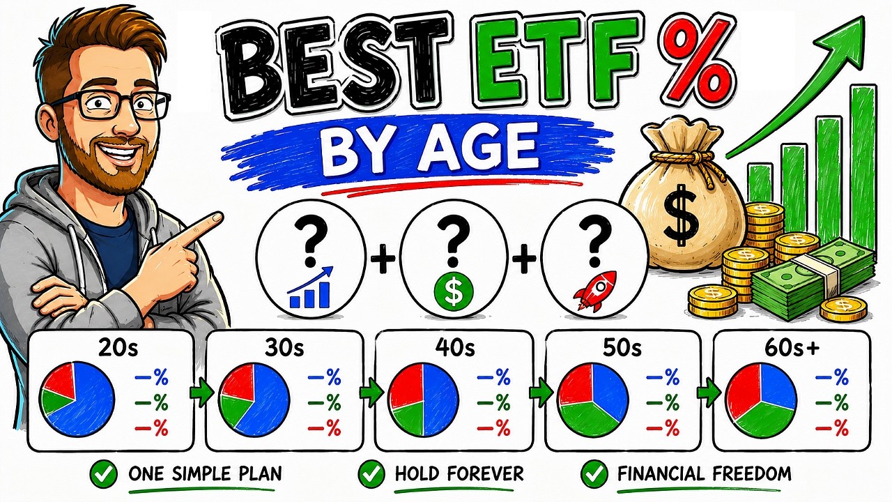ЕДИНСТВЕННЫЕ 3 ETF, которые я бы купил в любом возрасте в 2026 году, с распределением активов