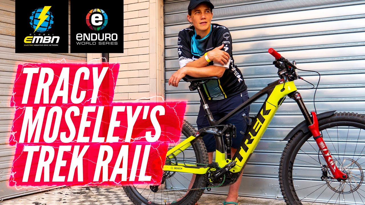 Tracy Moseley's EWS E Winning Trek Rail | EMBN Pro Bike Check
