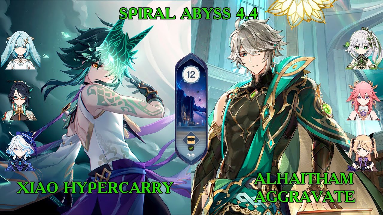 4.4 Spiral Abyss | Xiao and Alhaitham