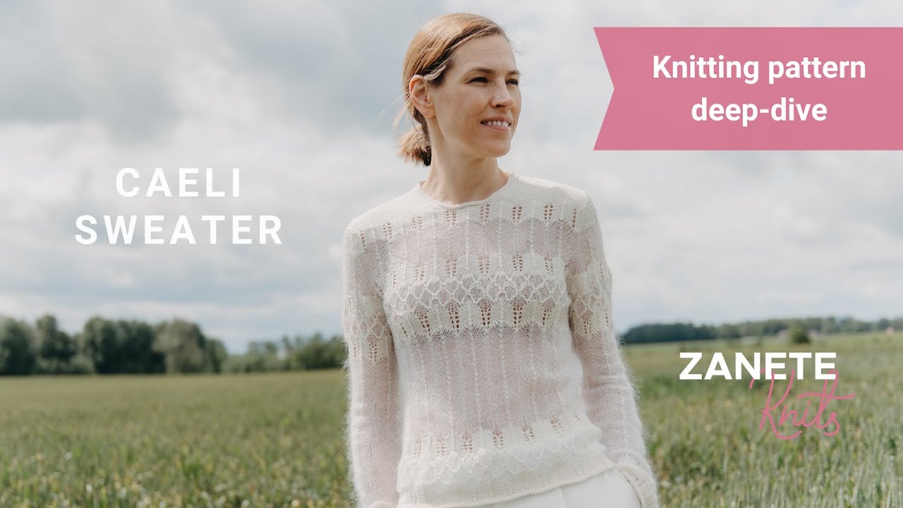 Pattern deep-dive: Caeli Sweater by Zanete Knits