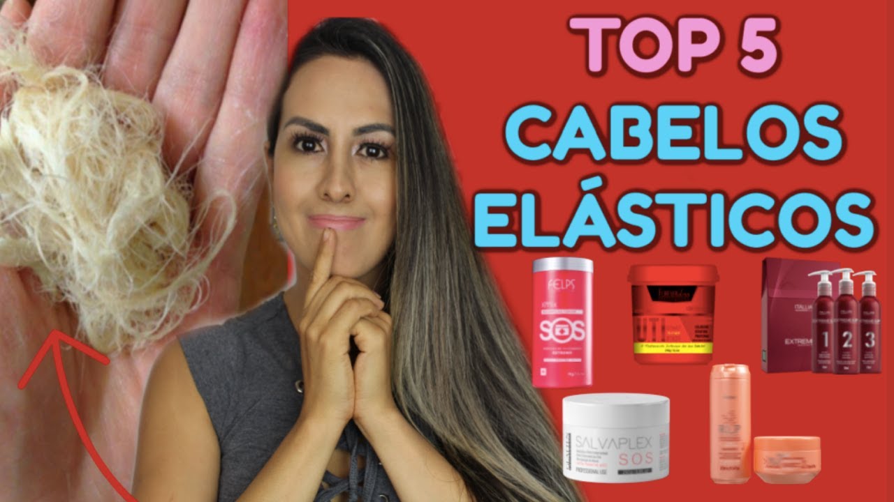TOP 5: MÁSCARAS PARA CABELOS ELÁSTICOS/EMBORRACHADOS