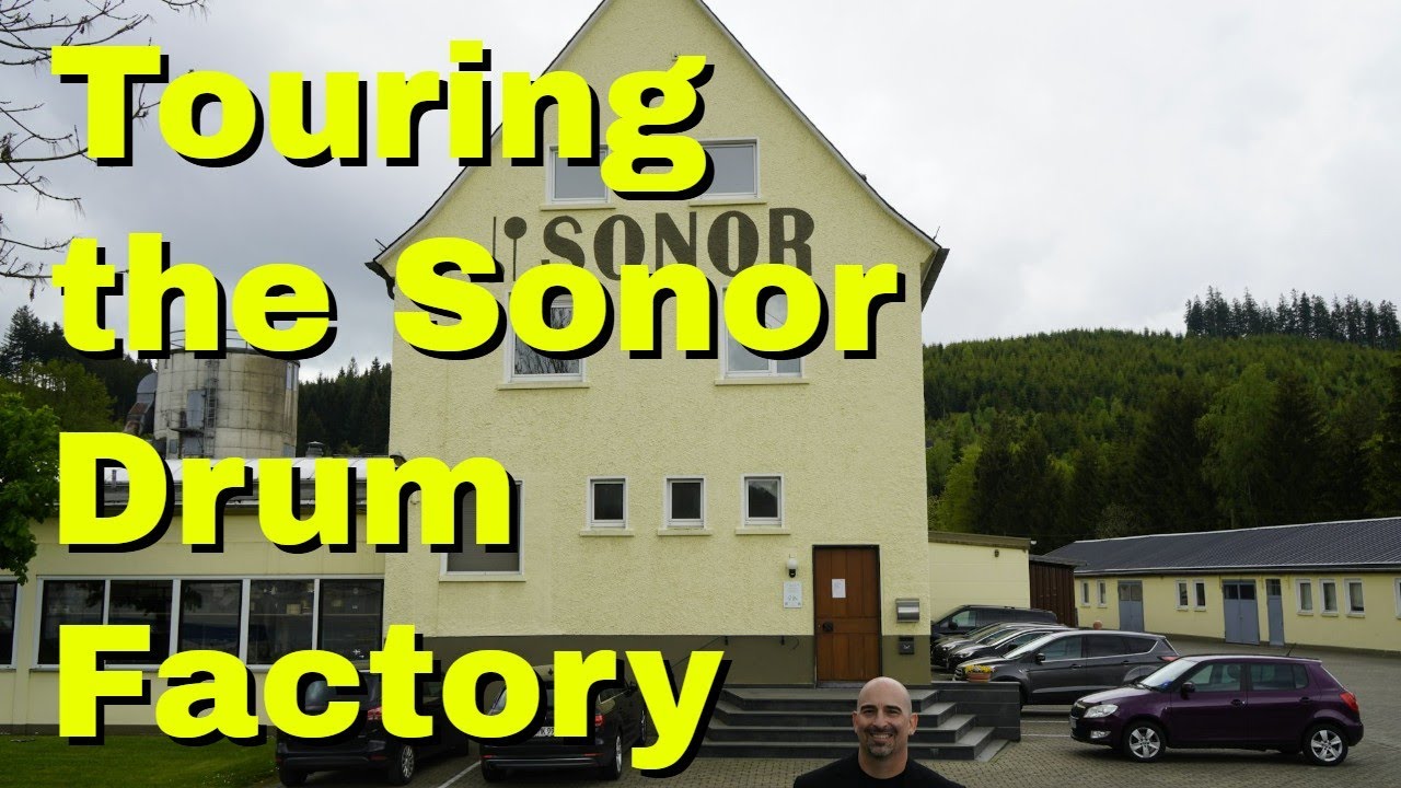 Touring the Sonor Drum Factory