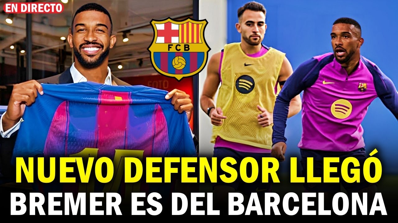 🚨¡ES OFICIAL! ¡NUEVO DEFENSOR FIRMADO! ¡FLICK LO CELEBRA! ¡NOTICIAS DEL BARCELONA!