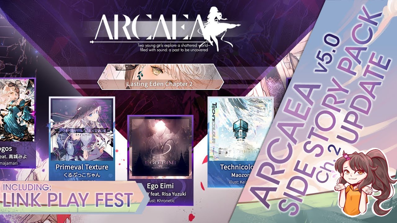[Arcaea | Lasting Eden Chapter 2] Side Story Pack Playthrough & Link Play Fest