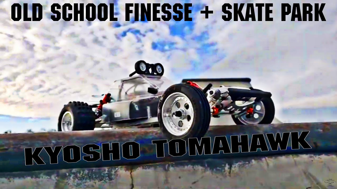 Kyosho Tomahawk vs The Skate Park   4K