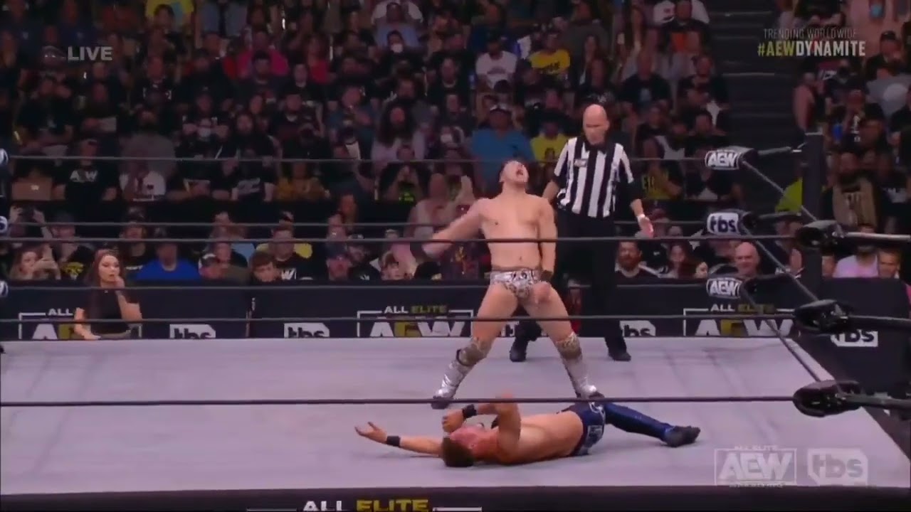 When Sammy Guevara broke Dante Martin's knee on aew