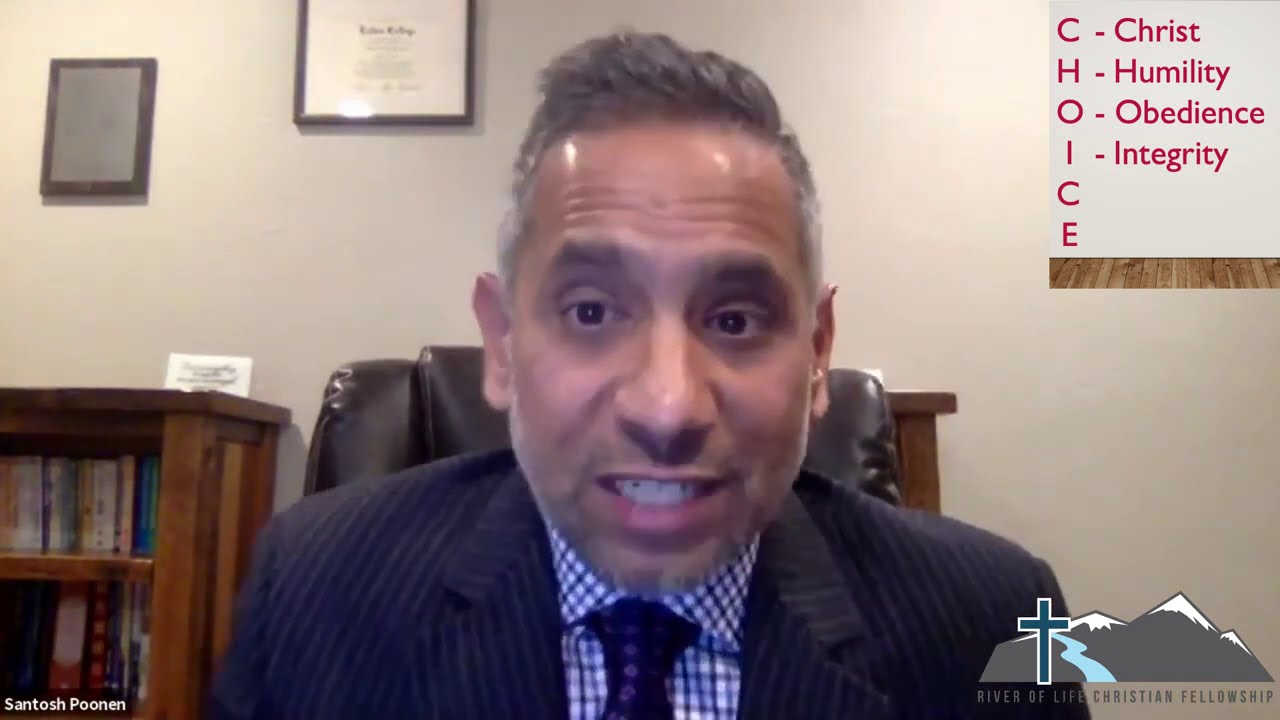 CHOICE: 4. Choose Integrity -- Santosh Poonen -- November 26, 2020