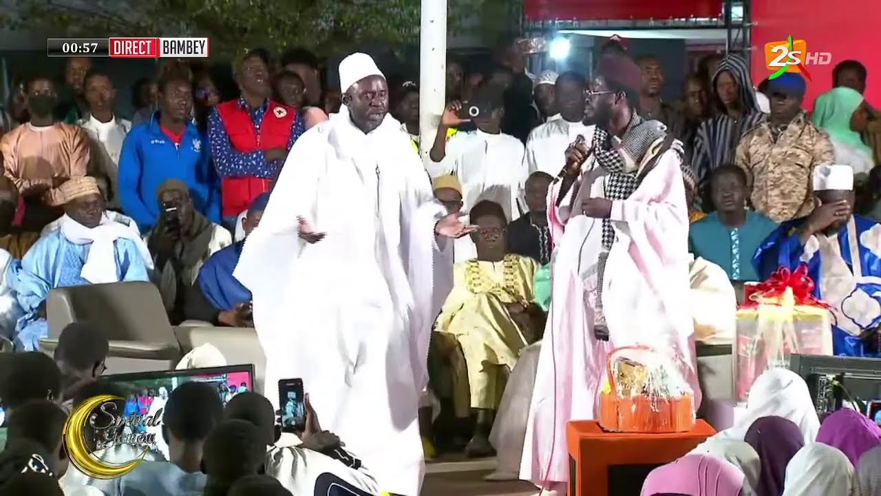 TEMPS FORTS SPECIAL GAMOU AVEC TAFSIR ABDOURAHMANE GAYE & CHERIF MAMINE A BAMBEY | PAPE MALICK MBAYE