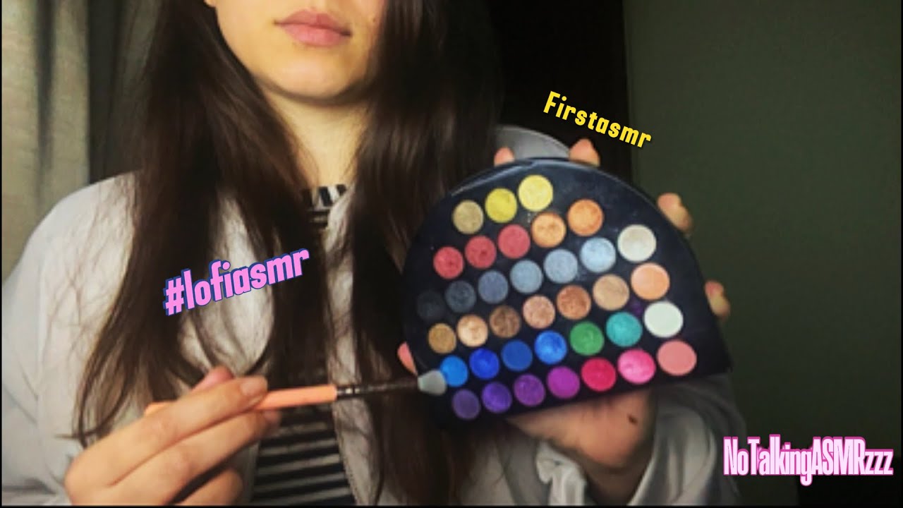 My first ASMR-makeupasmr(lofi)