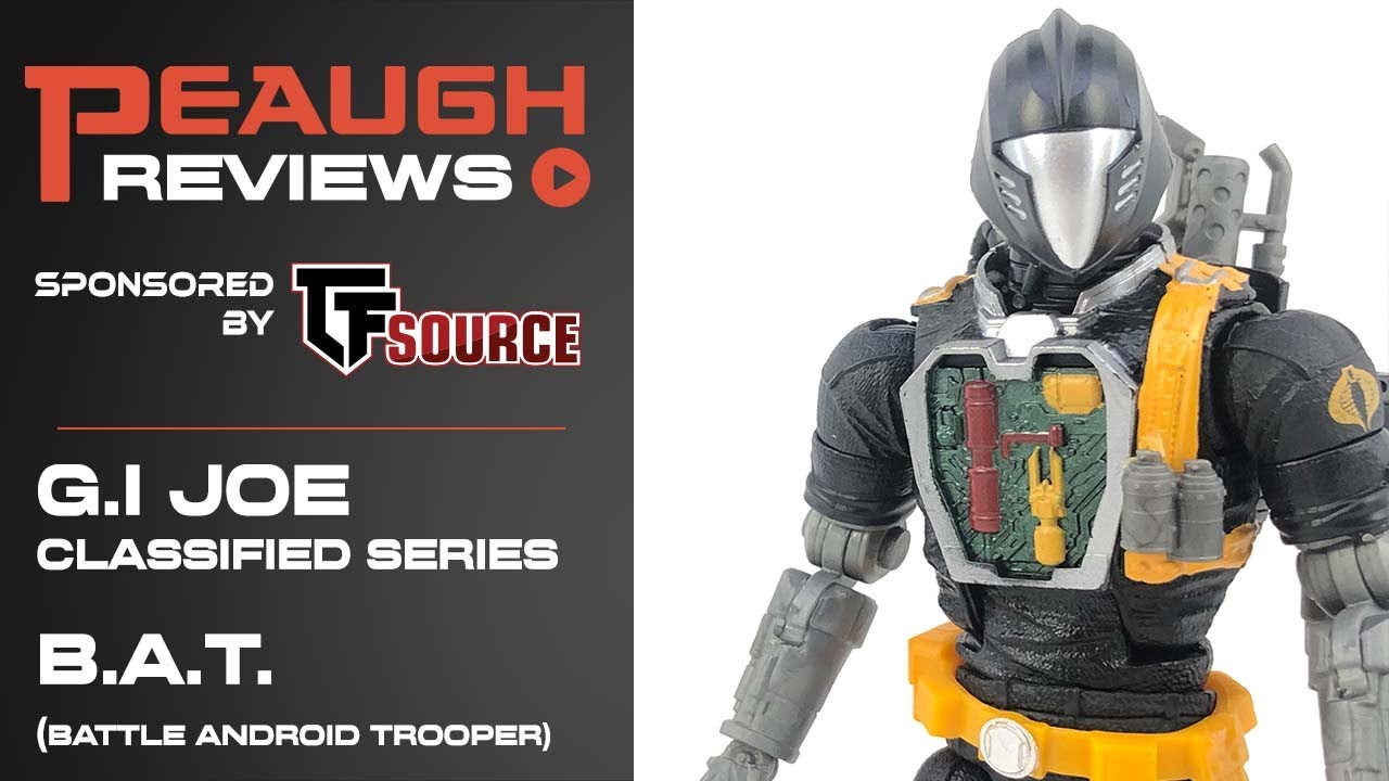 Video Review: G.I. Joe Classified Series - B.A.T. (Battle Android Trooper)