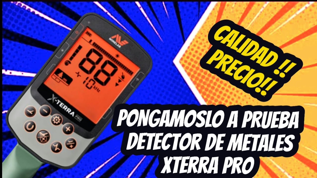 PONGAMOS a PRUEBA al DETECTOR de METALES XTERRA PRO Calidad y Precio 