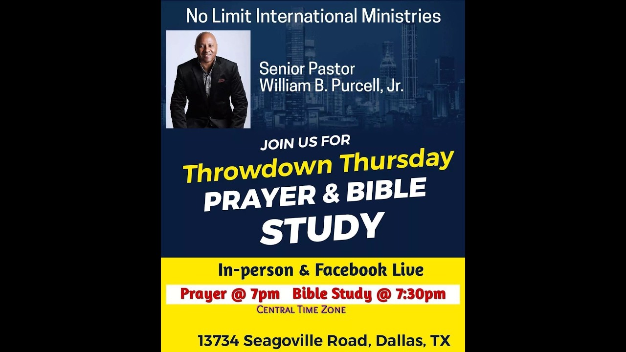 03.19.26: Throwdown Thursday Prayer and Bible Study - Kingdom Discipleship for True Sonship Pt 4