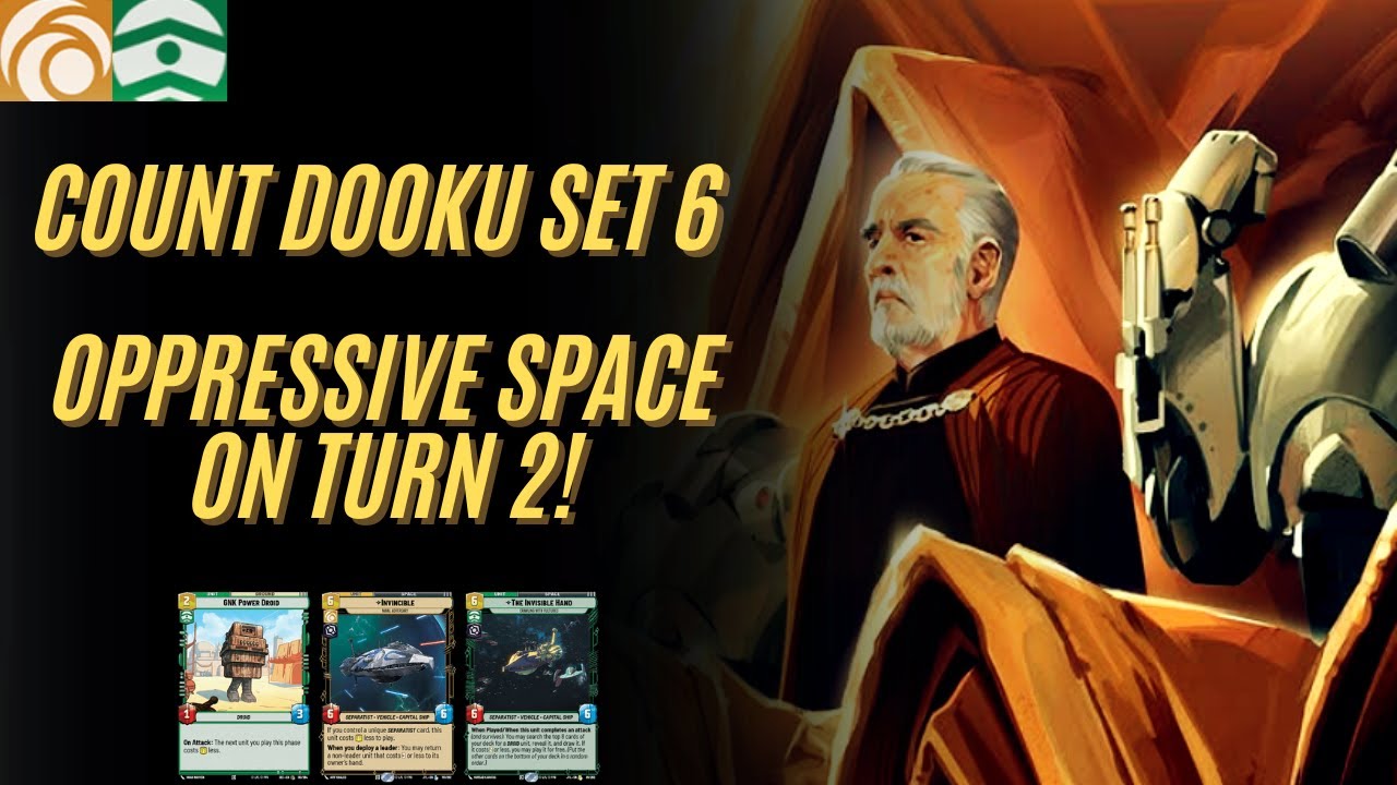 Dooku Set 6 Deck Trait Series - The Exploit Grinder!