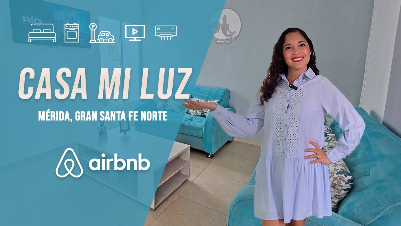 Casa Mi Luz, AirBnb en Mérida, Gran Santa Fe Norte