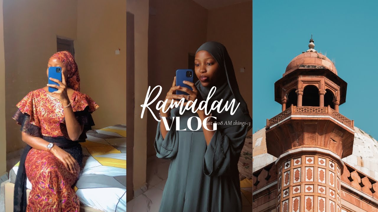 Ramadan Vlog ☪️: My first Ramadan Vlog🤭🎉💕