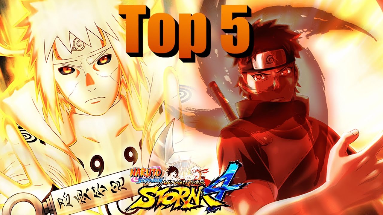 TOP 5 DES PERSO LES PLUS FORTS DE NARUTO STORM 4 (mon avis)