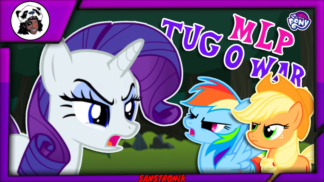 FNF MLP RARITY VS RAINBOW DASH AND APPLE JACK THE MEAN