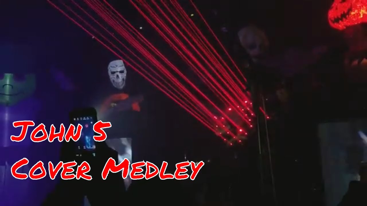 Super Long Covers Medley LIVE John 5 the Creatures Richmond Virginia February 5th, 2018 Broadberry
