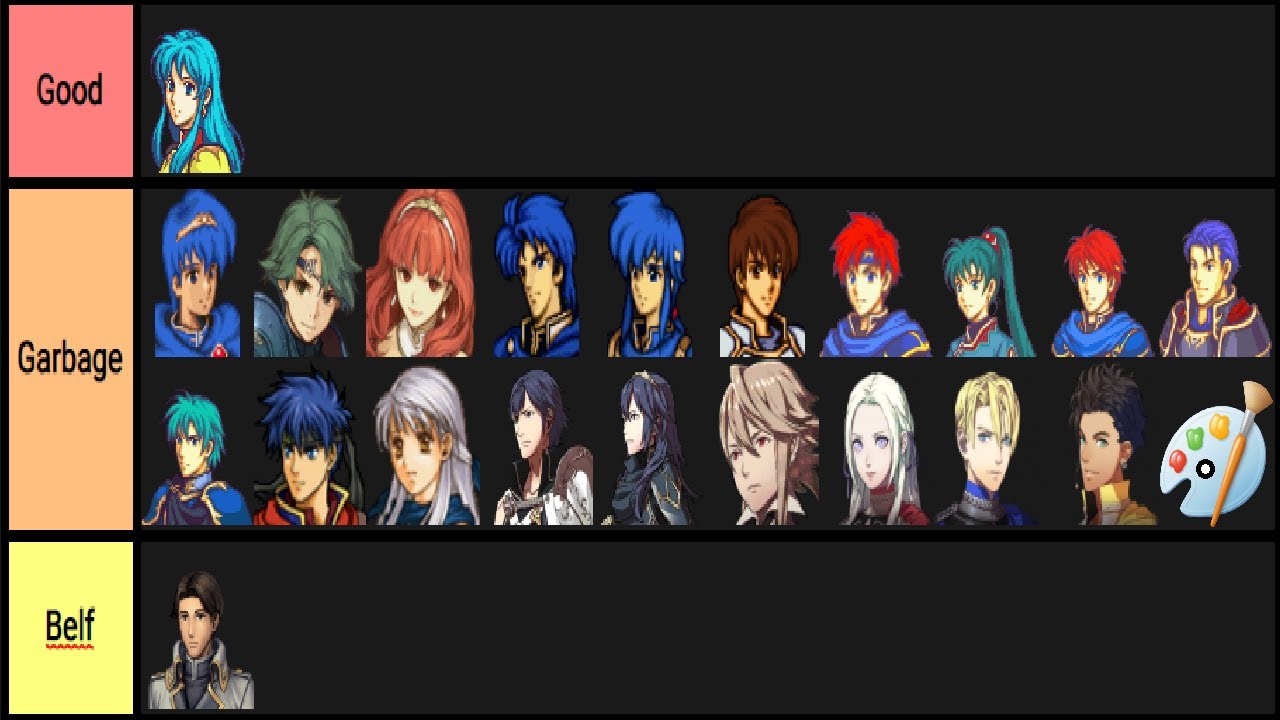 Eirika: A Paramount In Character Development, As Told By MS Paint