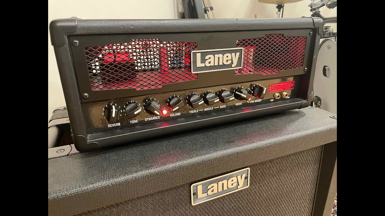 Laney Ironheart IRT15H + 112 Cab & Footswitch