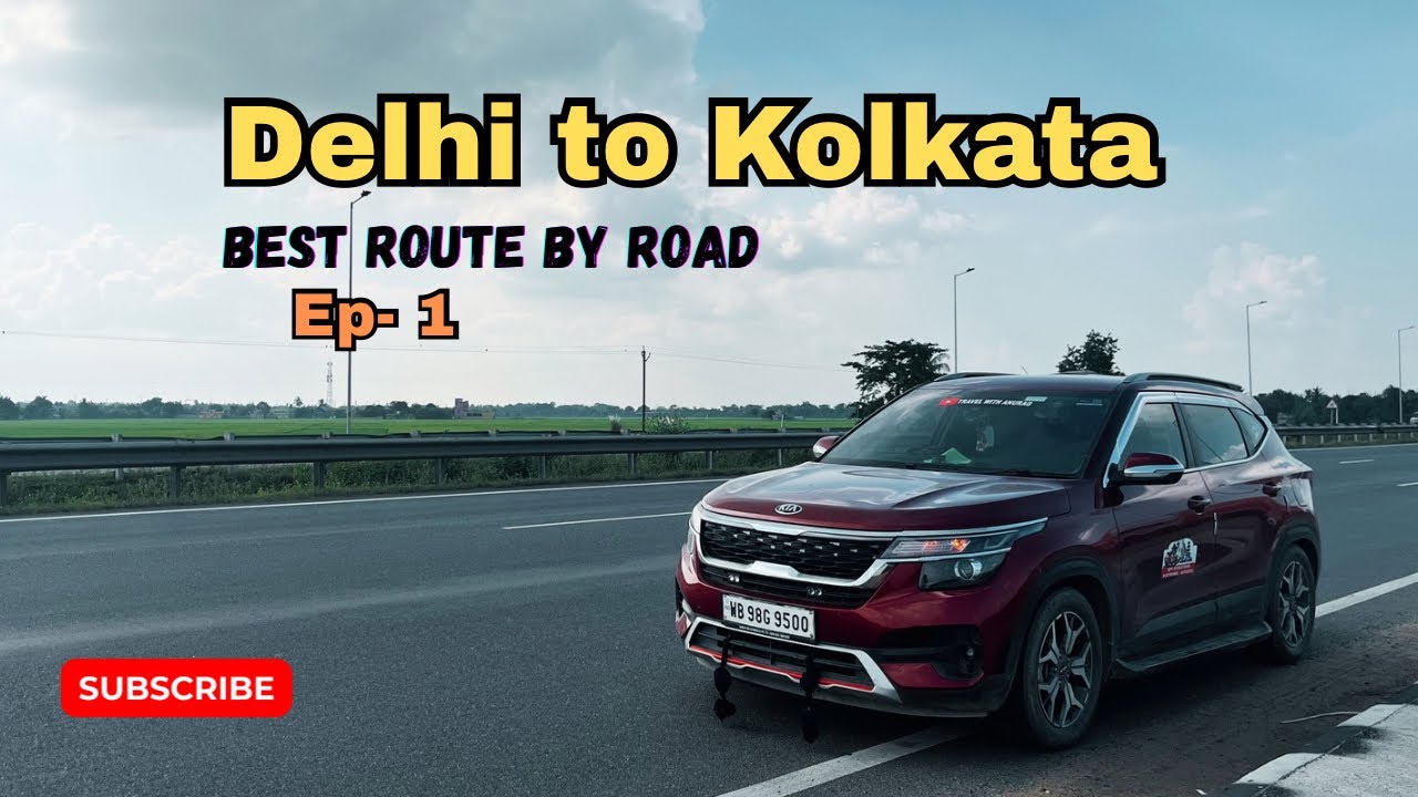 Delhi to Kolkata by Road | Kia Seltos | Day-1 | #travel #automobile #viral #roadtrip #familyvlog