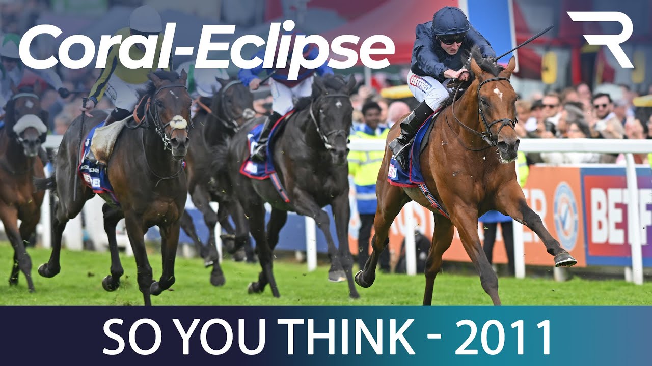 SO YOU THINK and Seamie Heffernan deny Derby winner Workforce in the 2011 Coral-Eclipse