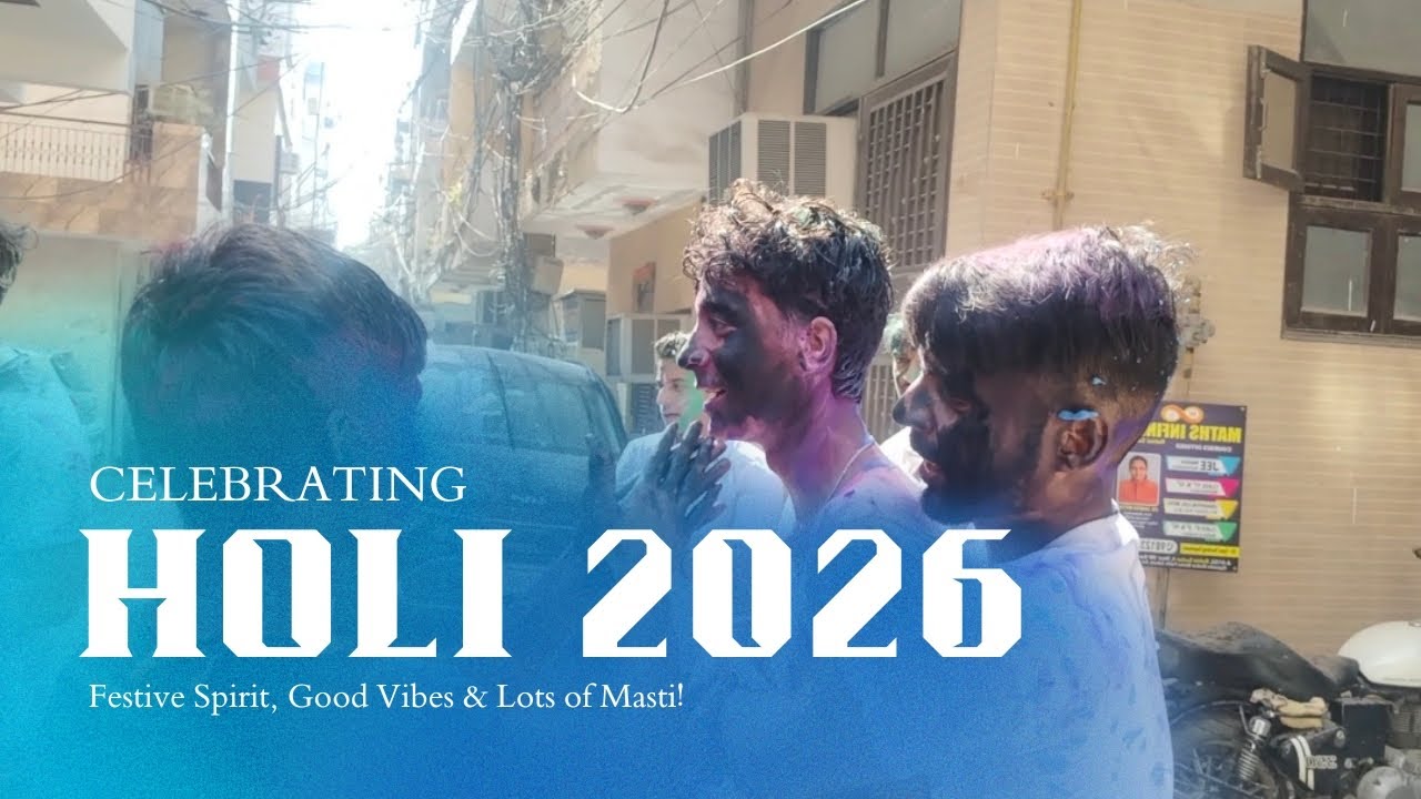 Holi m doston ne ye kya kiya | Holi vlog 2026| Vlog-52 |