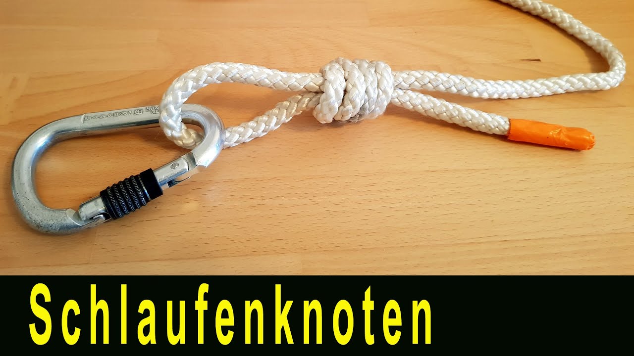 Schlaufenknoten - Chirurgenknoten DIY