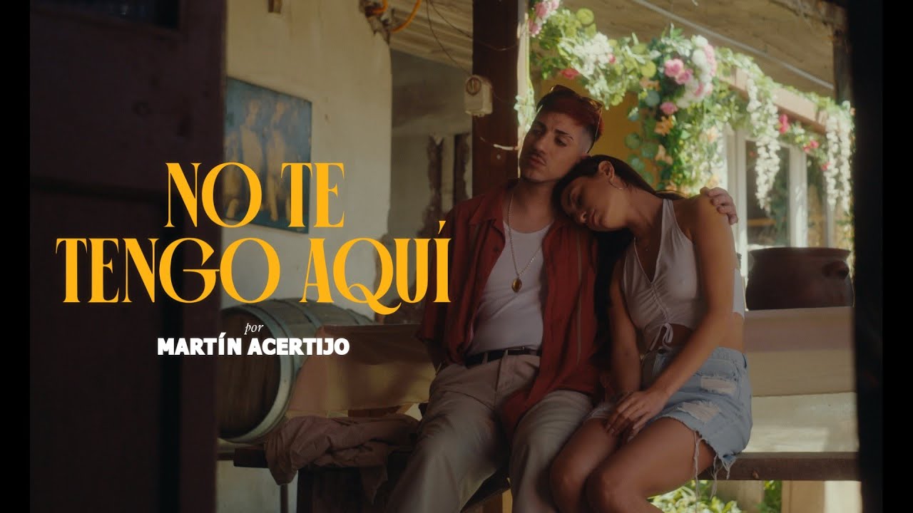 Martín Acertijo - No te tengo aquí  🌹 (Video Oficial)
