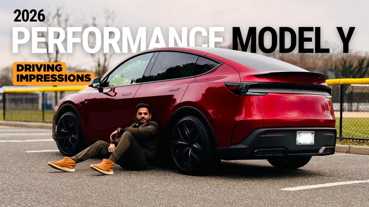 Внутреннее устройство новой Tesla Model Y Performance 2026 года: непосредственные впечатления #Tesla