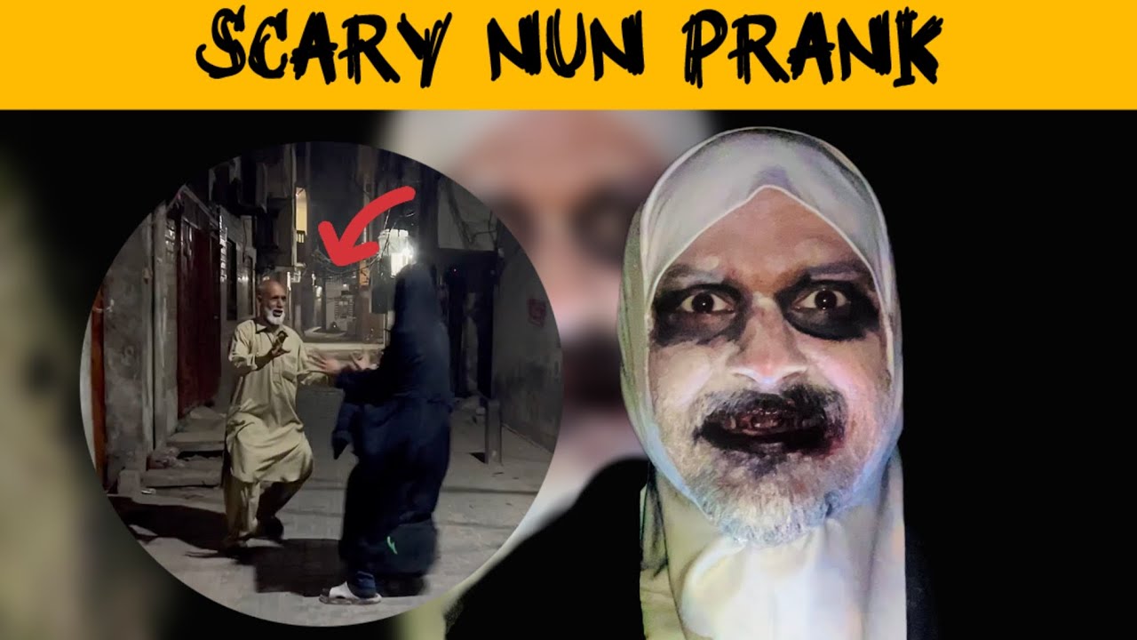Shadbagh Scary Nun Prank | Funny Prank Pakistan | Shadbaghwale |