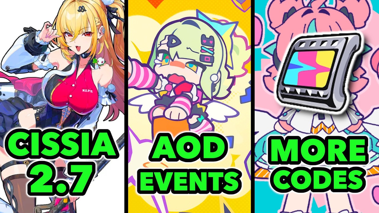 [ZZZNews] CISSIA FOR 2.7! AOD GIVEAWAYS! MORE CODES! - Zenless Zone Zero