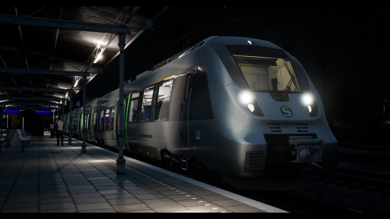 0416 [S6] Geithain - Leipzig Messe - Rapid Transit - BR 1442 - Train Sim World 2