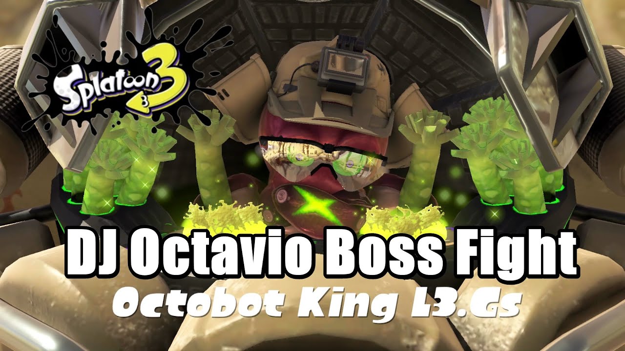 Splatoon 3 DJ Octavio Boss Fight