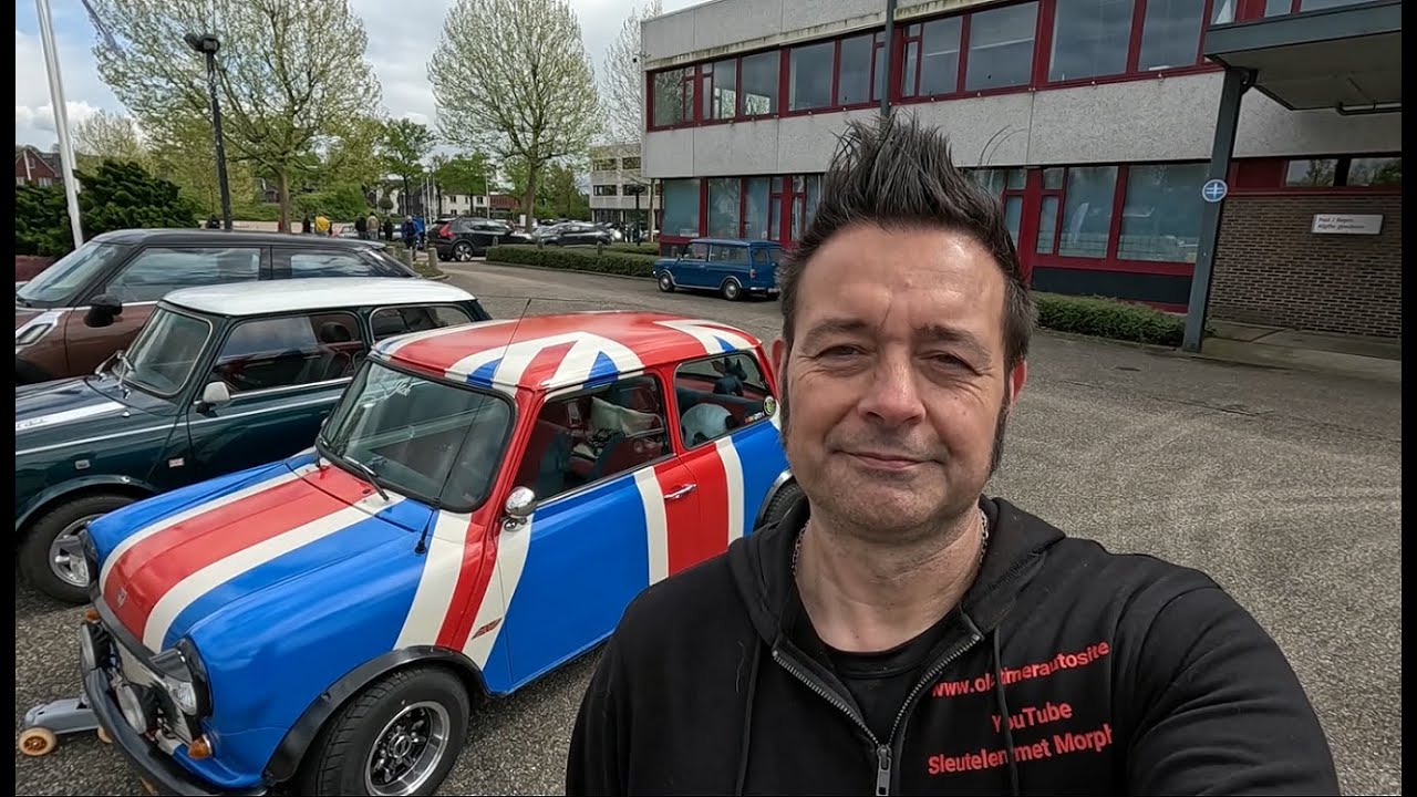 Nederlandse Mini clubdag in Hoevelaken 21 April 2024 bezoeken met Morpheus