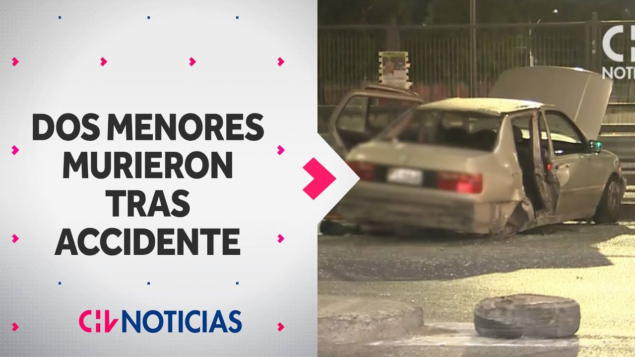 Dos niños murieron tras violento accidente en auto en San Miguel: Conductor escapó del lugar