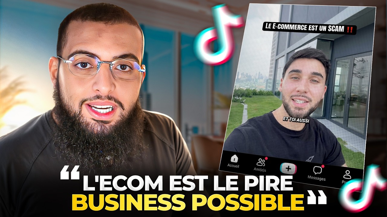 Un formateur closing réagit aux Tiktok sur le business en ligne