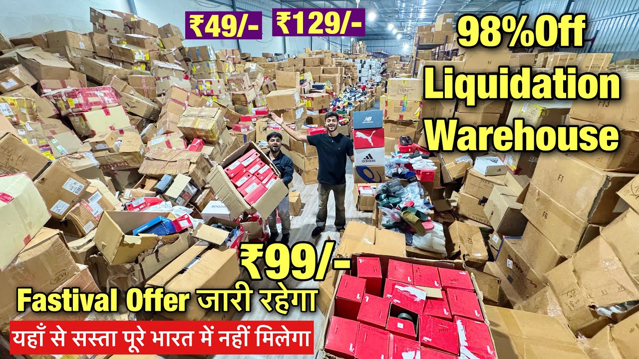 Fastival SALE ON 98% DISCOUNT | LIQUIDATION STOCK LOT | किलो के भाव All items| BRANDED FACTORY SALE