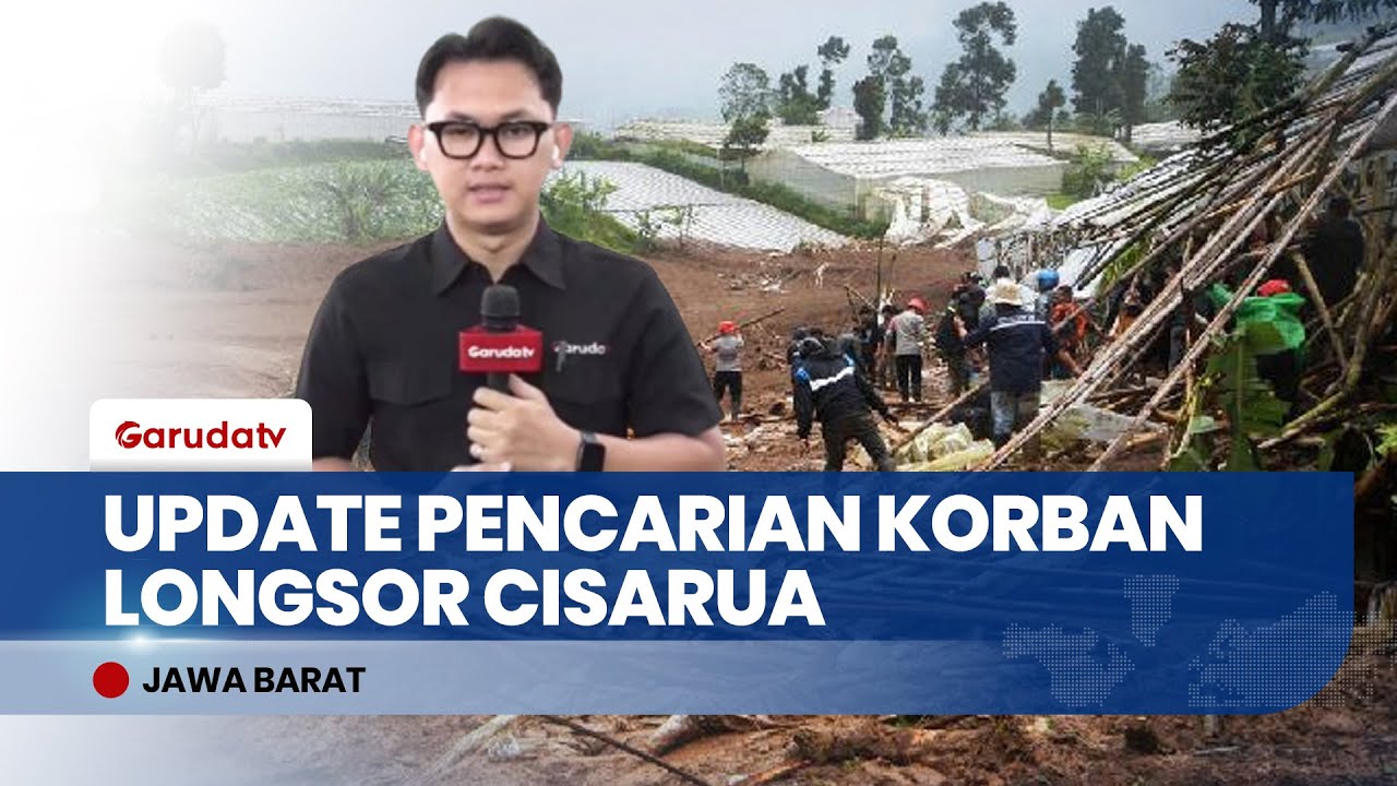Update Longsor Cisarua, 80 Orang Masih Belum Ditemukan