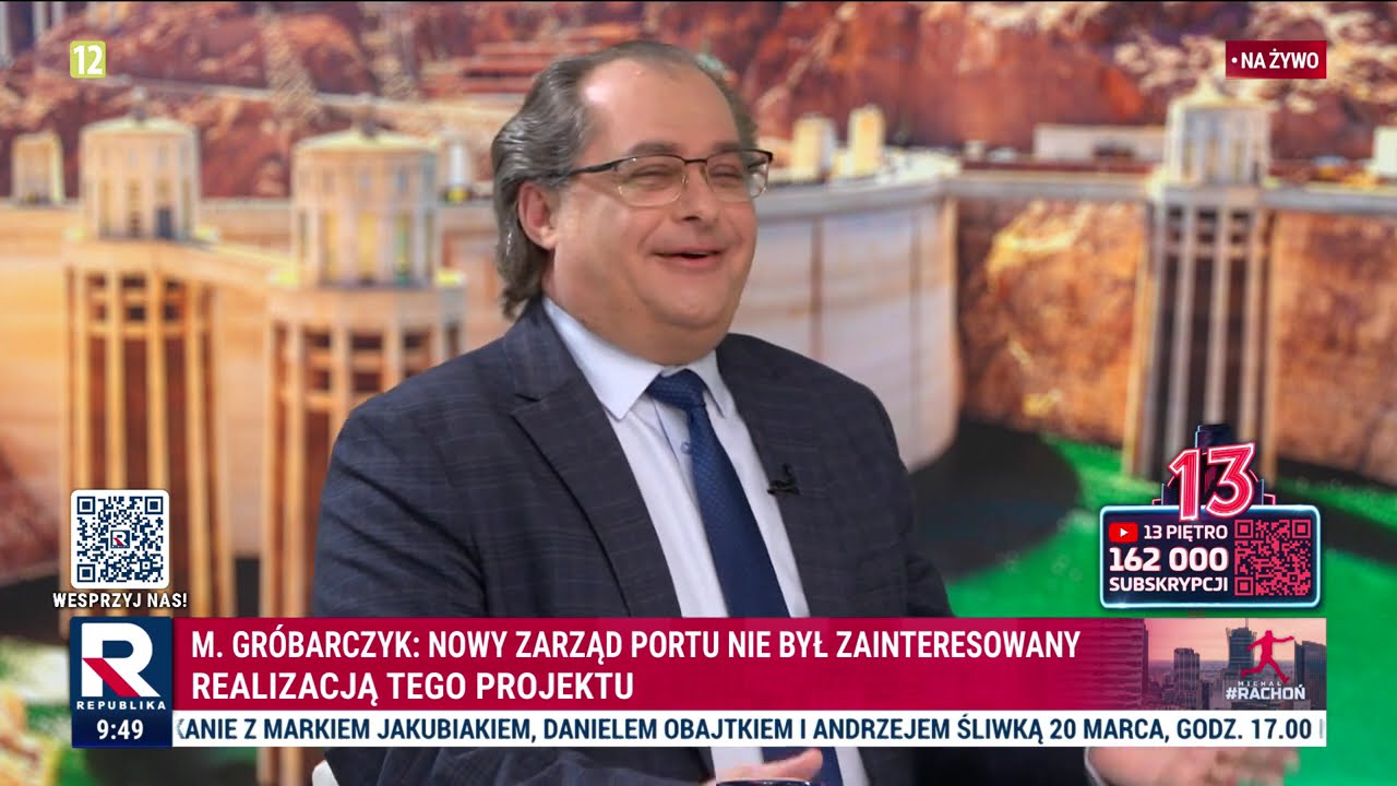 Gróbarczyk: rozbudowa portu w Gdyni została ZABLOKOWANA! Wszystkie terminy zaniedbano! | Rachoń