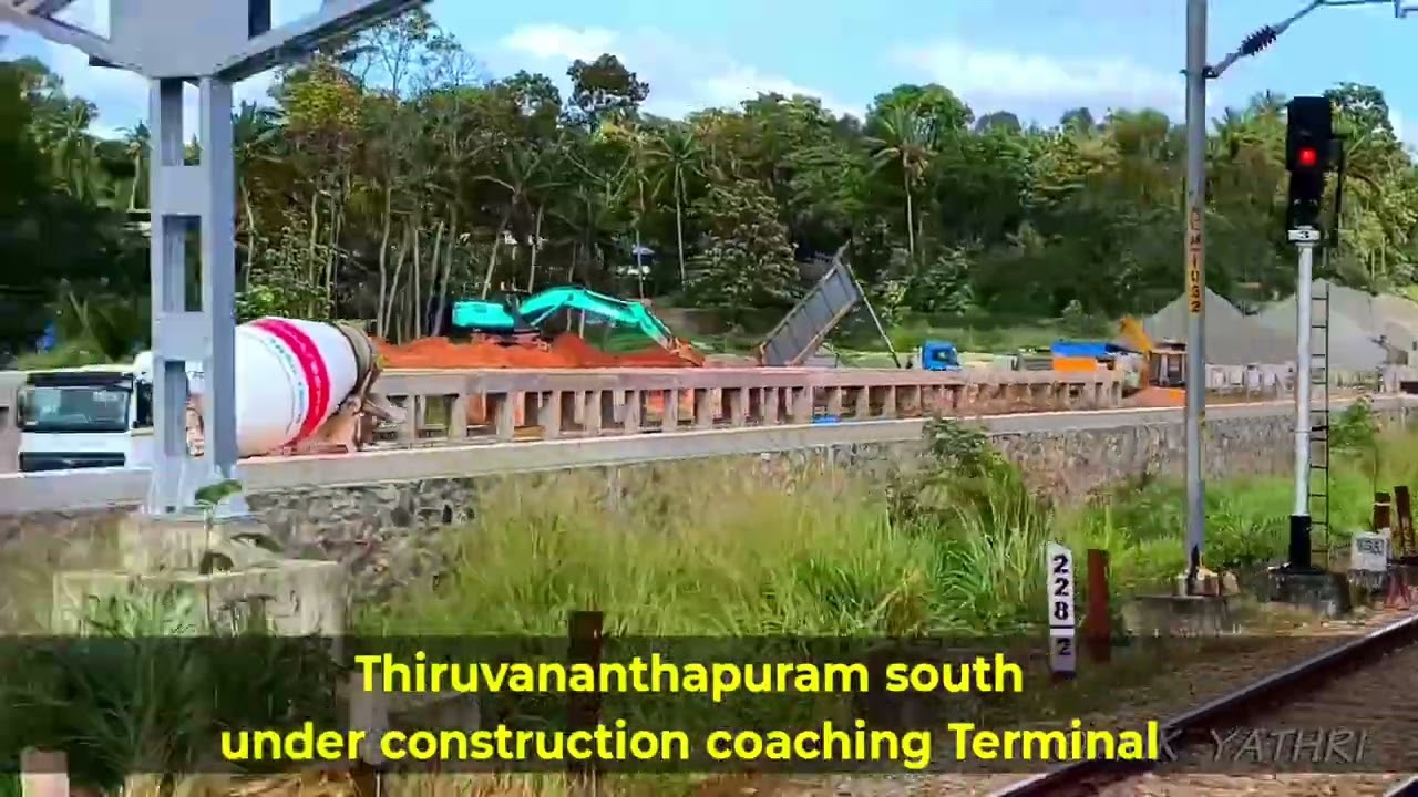 Doubling update between Nagercoil junction and Thiruvananthapuram central Part 2, Indian Railways