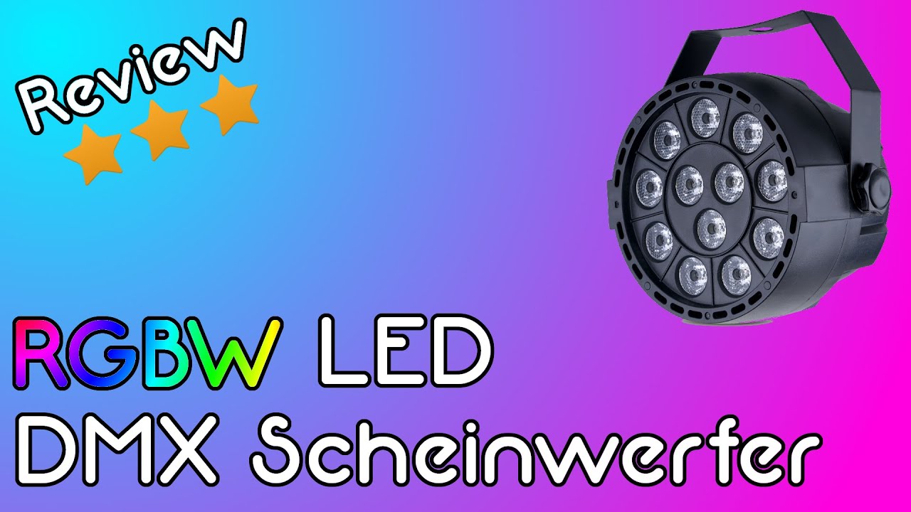 Review | DMX LED Scheinwerfer | iTecTV