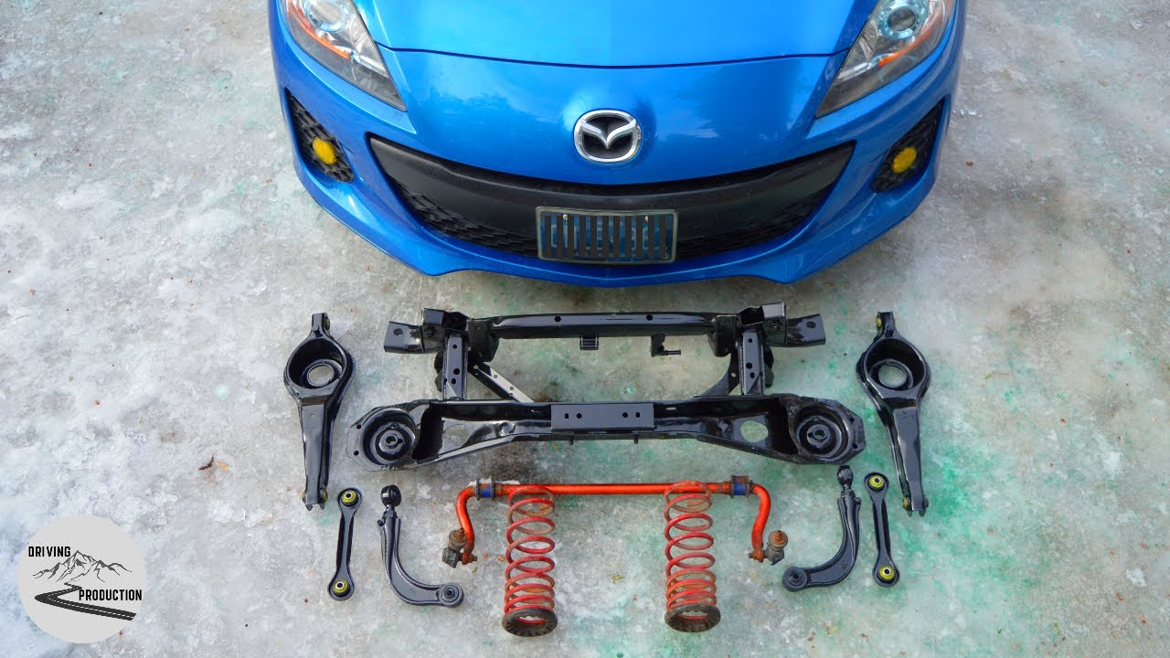 Building the Ultimate Mazda 3: Rear Suspension