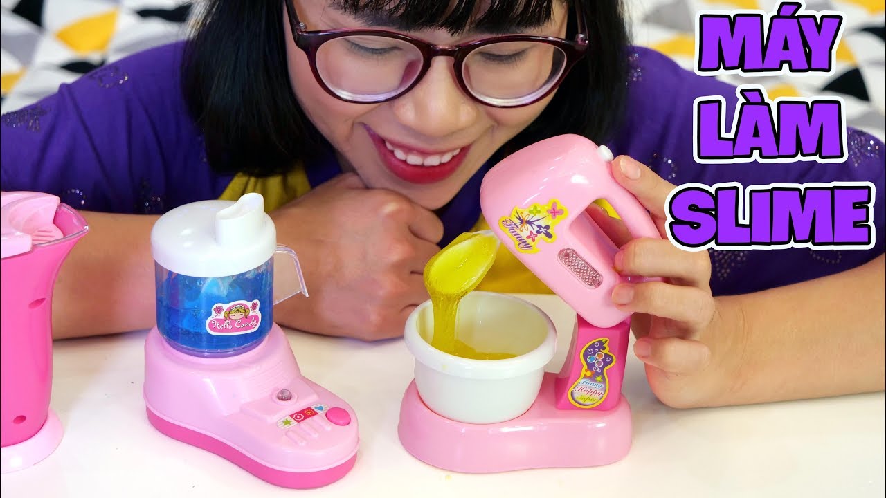 Đồ Chơi Máy Xay Sinh Tố Làm Slime