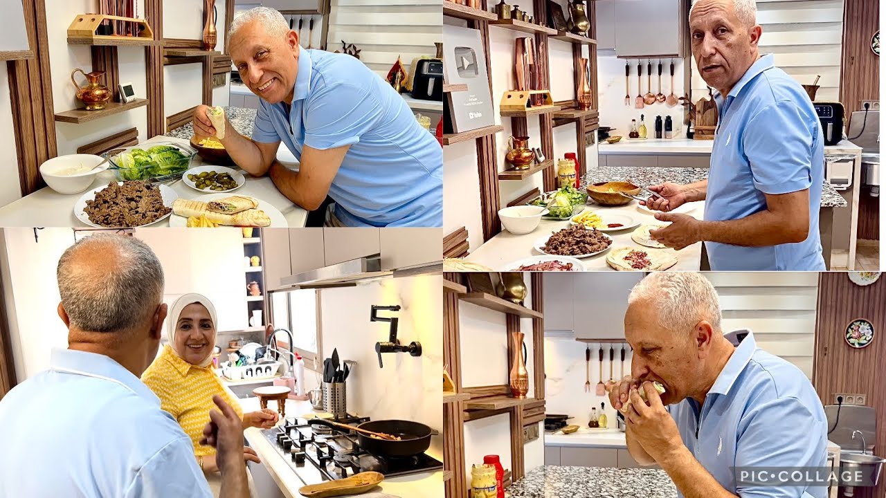 الصيف هاد ما كاين غير السندويتشات واحد الشوارما على حقها و طريقها من التوابل و الثومية صوبوهم راسكم