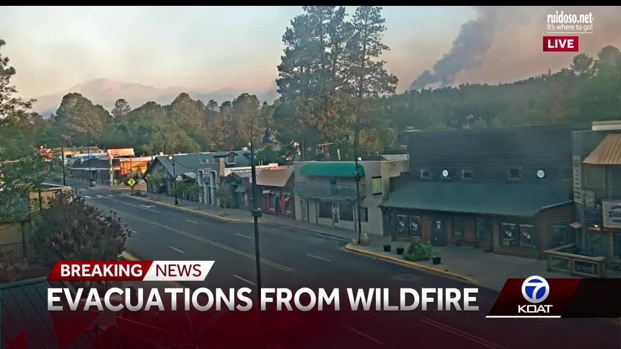 South Fork Fire grows and forces evacuations in Ruidoso